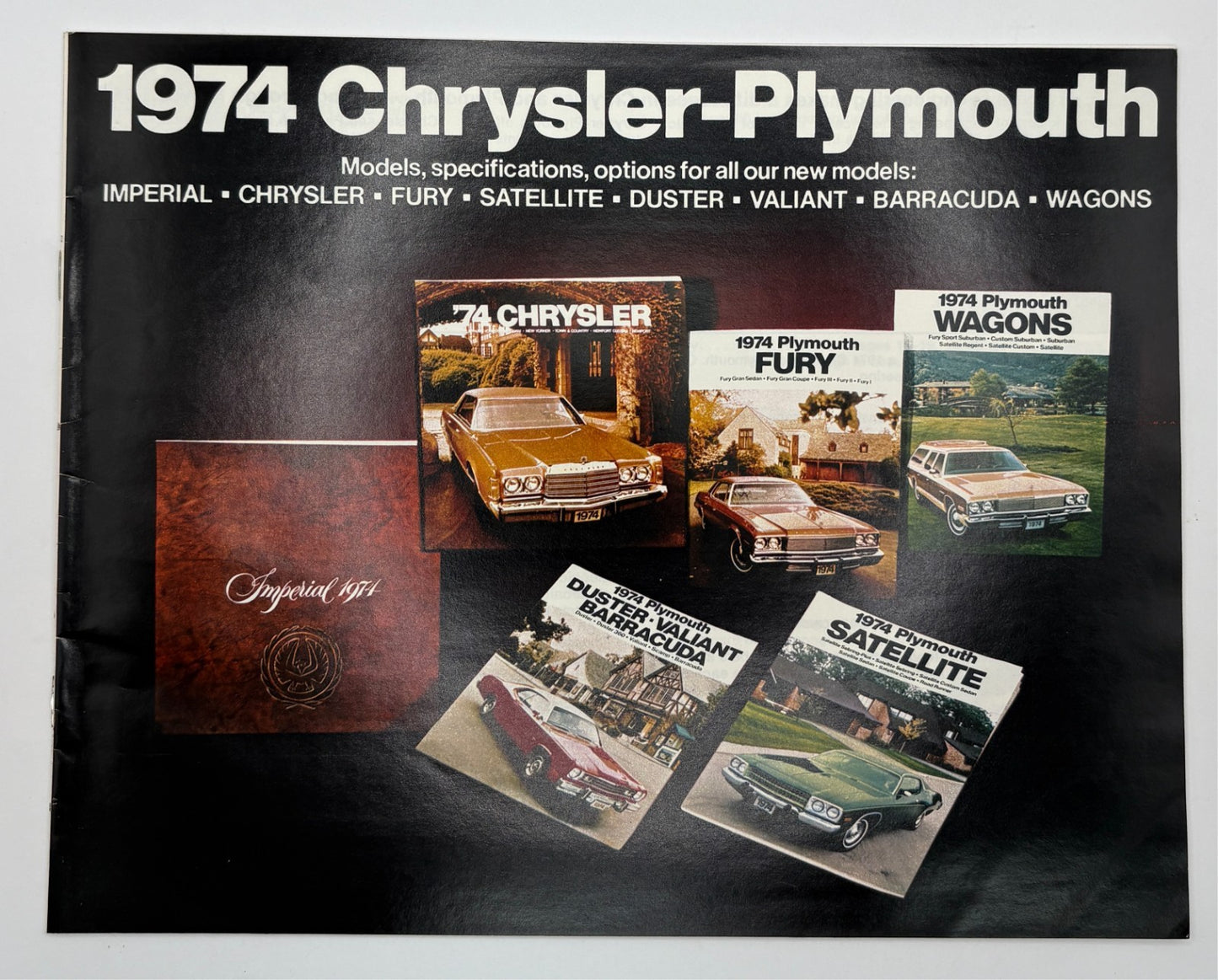 Original 1974 Chrysler-Plymouth Master Sales Brochure #81-005-7069