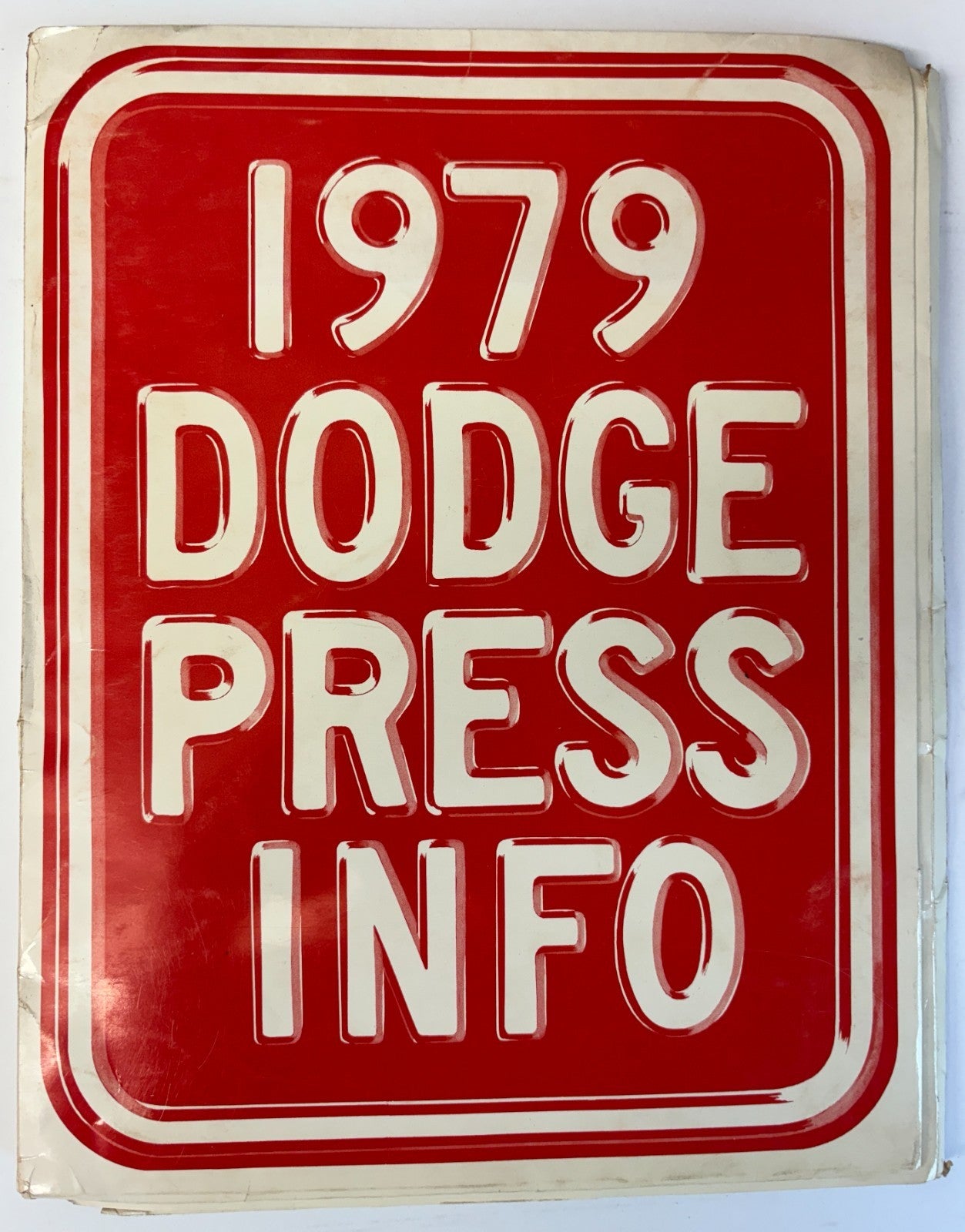 Original 1979 Dodge Press Info
