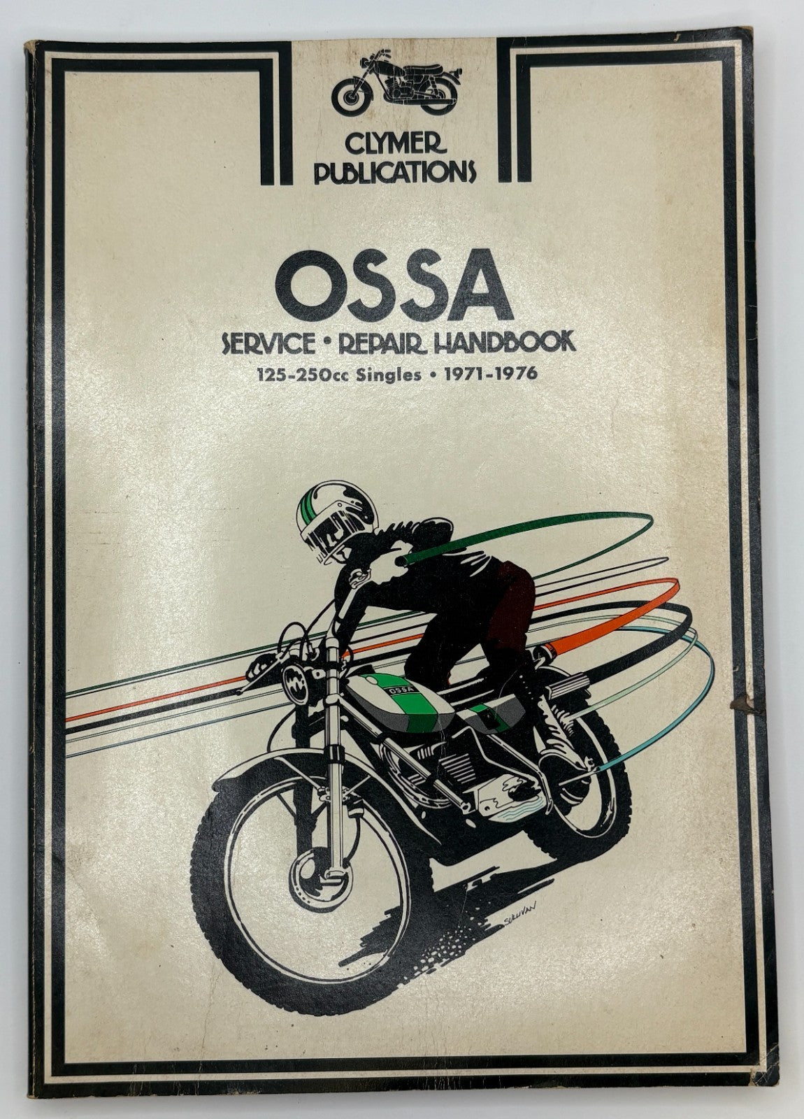 Original Ossa Service Repair Handbook 1971-1976 Clymer Publications