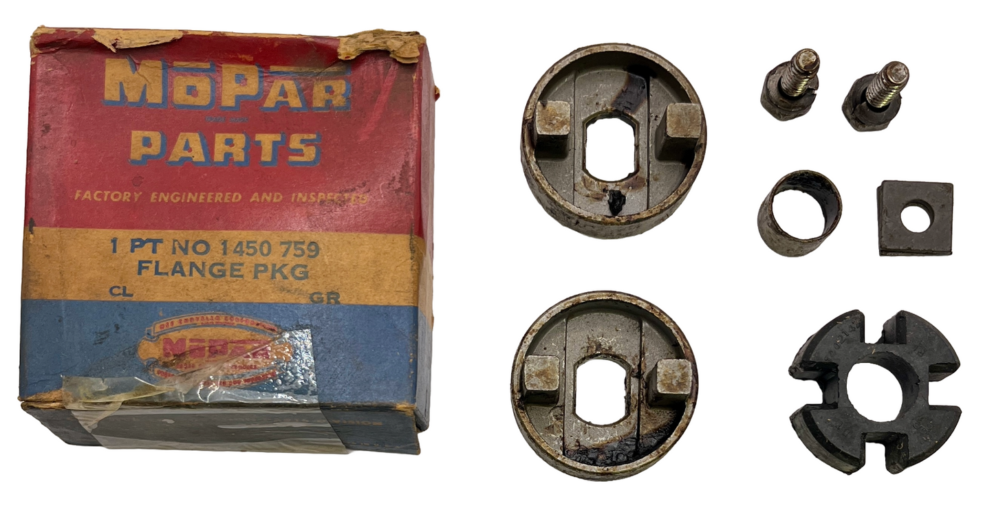 New Old Stock Power Steering Pump Flange Package 1953-56 Mopar Models #1450759