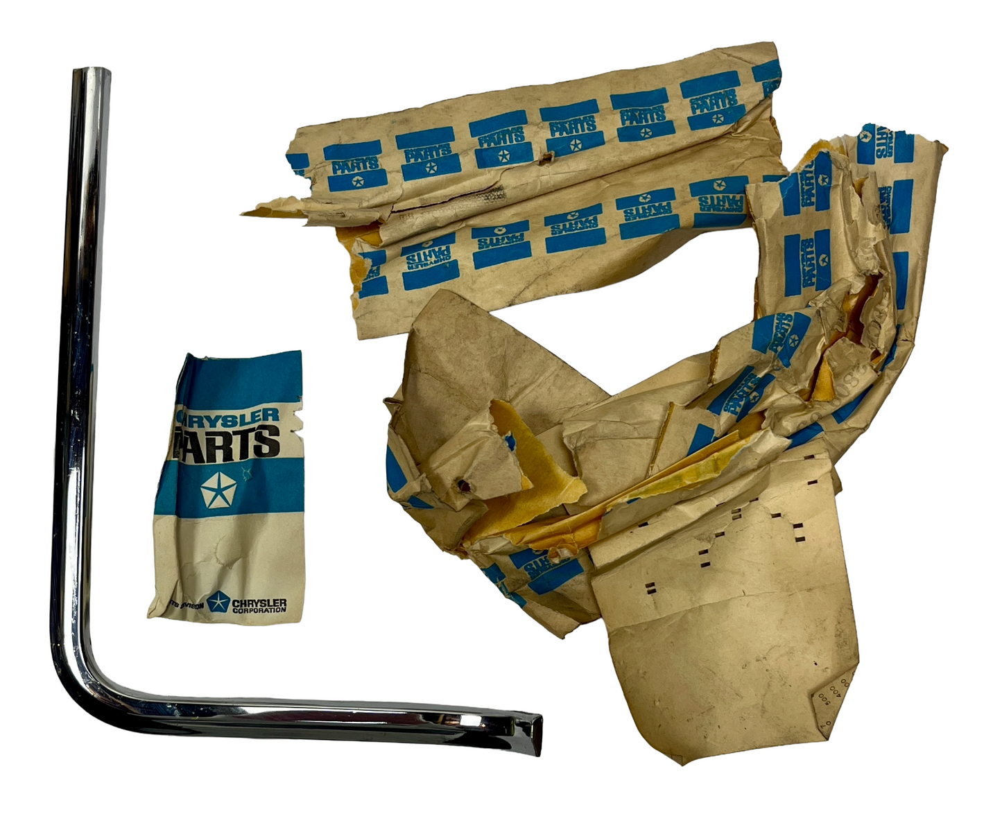 New Old Stock Left Fender Extension Moulding for 1967 Chrysler Newport #2809651