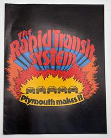 Original 1970 Plymouth Rapid Transit System Sales Magazine #81-505-0040