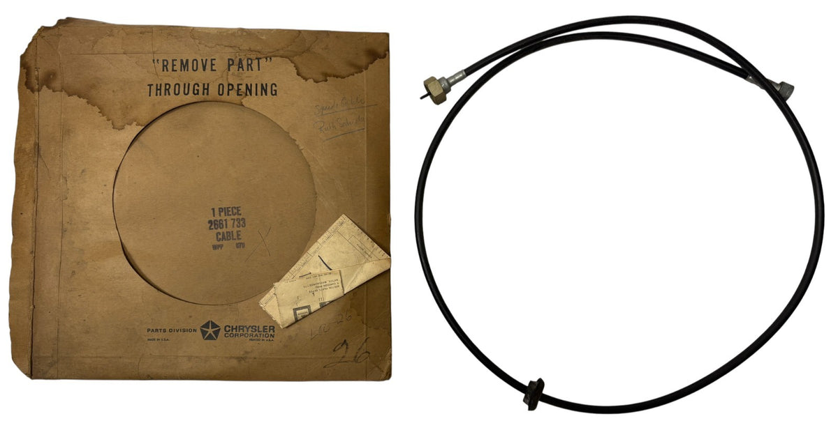 New Old Stock Speedometer Cable for 1966 Models without Cruise Control ...