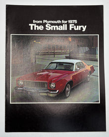 Original 1975 Plymouth "The Small Fury" Sales Brochure #81-005-0002