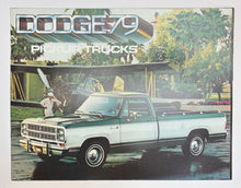 Original 1979 "Dodge 79: Pickup Trucks" Chrysler #81-307-9030