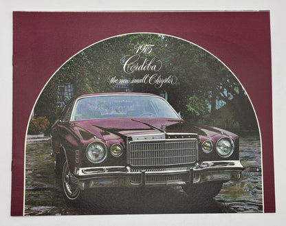 Original 1975 Chrysler Cordoba "The New Small Chrysler" #81-005-7079