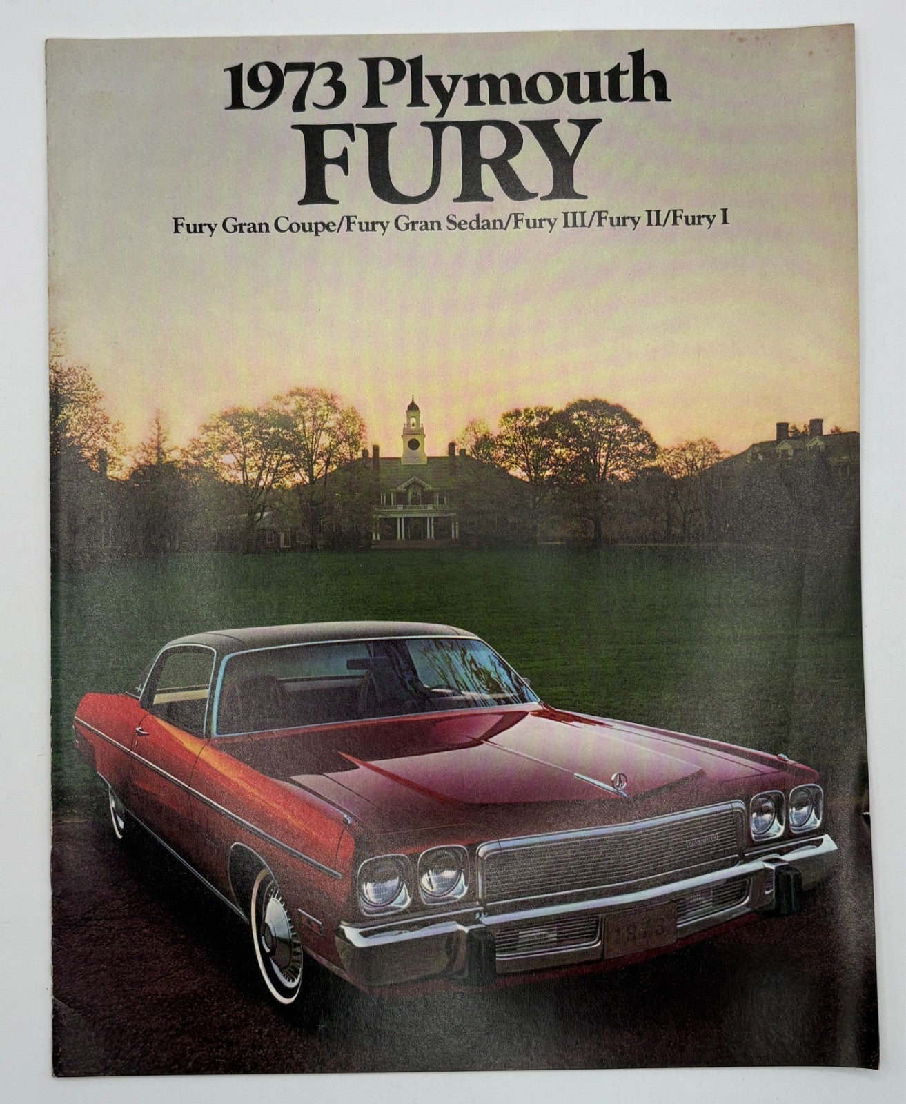 Original 1973 Plymouth Fury Sales Brochure #81-005-7039