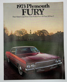 Original 1973 Plymouth Fury Sales Brochure #81-005-7039