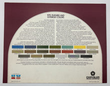 Original 1975 Chrysler Cordoba "The New Small Chrysler" #81-005-7079