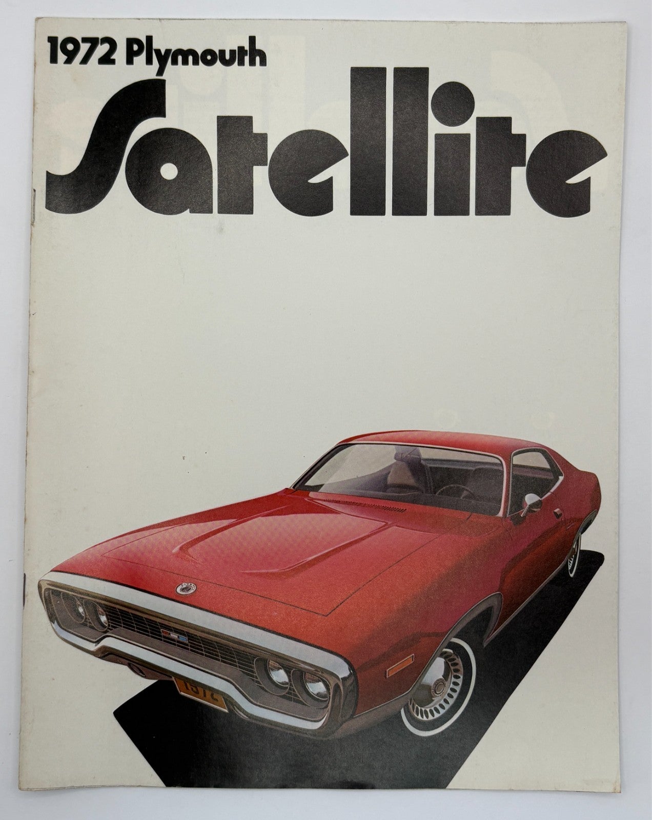 Original 1972 Plymouth Satellite Sales Brochure #81-505-2023