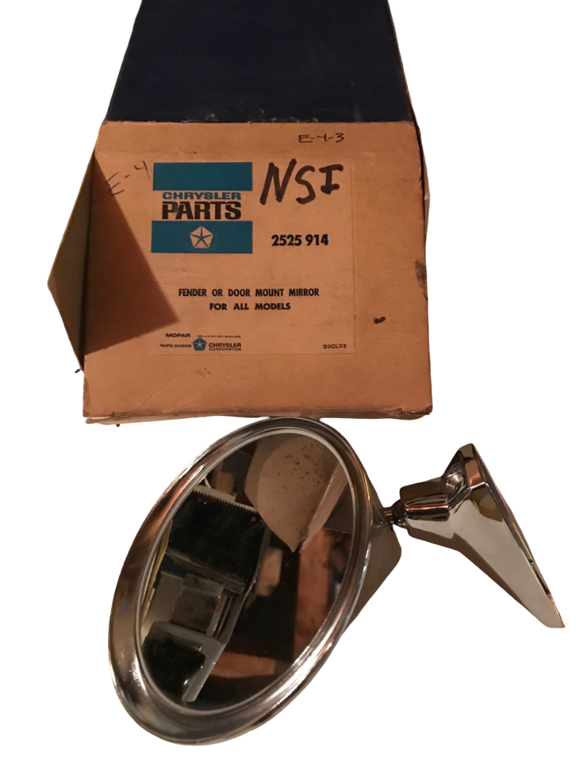 New Old Stock Accessory Mirror for 1963-68 Truck Models #2525914