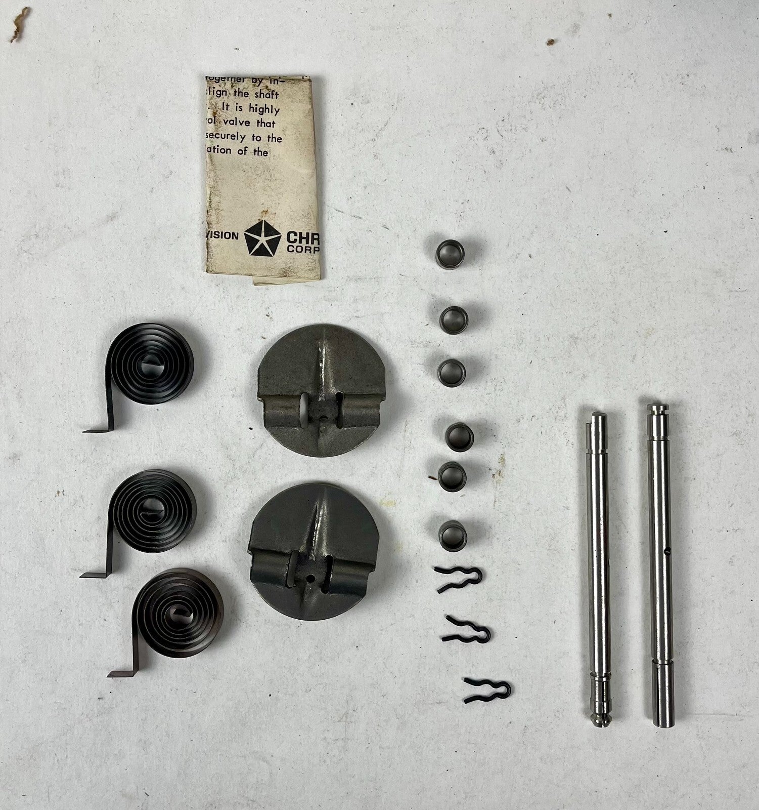 New Old Stock Heat Riser Repair Kit For 1960-69 Mopar #3004664 ...