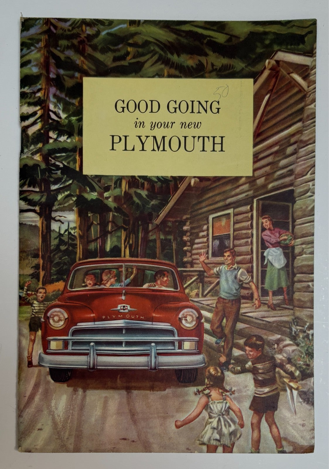 Original 1950 Plymouth "Good Going in your new Plymouth" Owner's Guide #D-13188