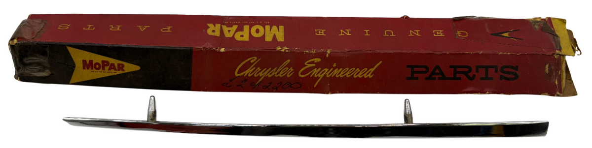 New Old Stock Rear Deck Upper Moulding for 1962 Plymouth Valiant V200 ...