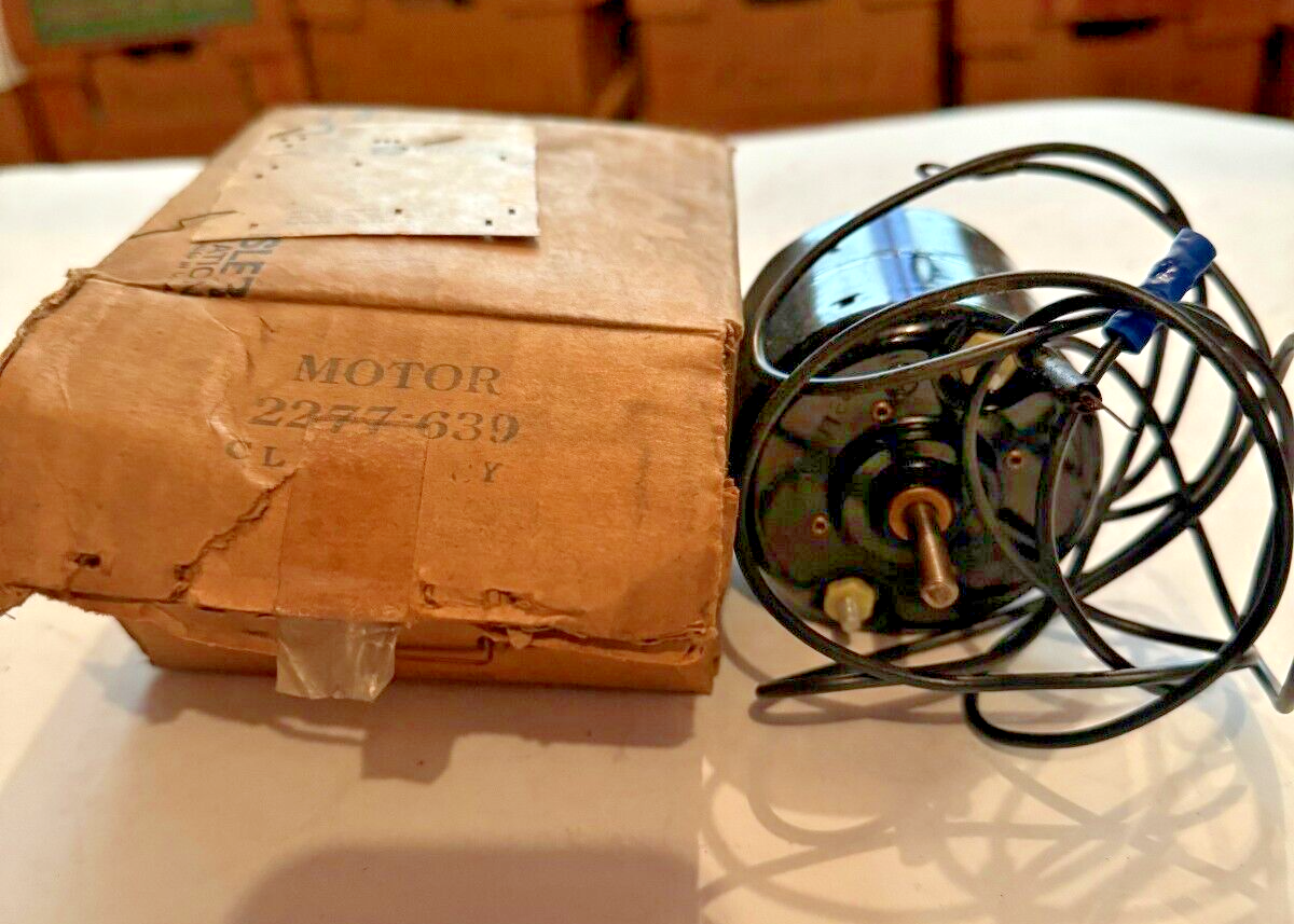 NOS RECIRCULATING Heater Motor for 1963 and 1964 Plymouth and Dodge 2277639