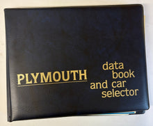 Original 1979 Plymouth Data Book and Car Selector