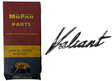 New Old Stock Front Fender Nameplate Emblem for 1960 Plymouth Valiant #2196630