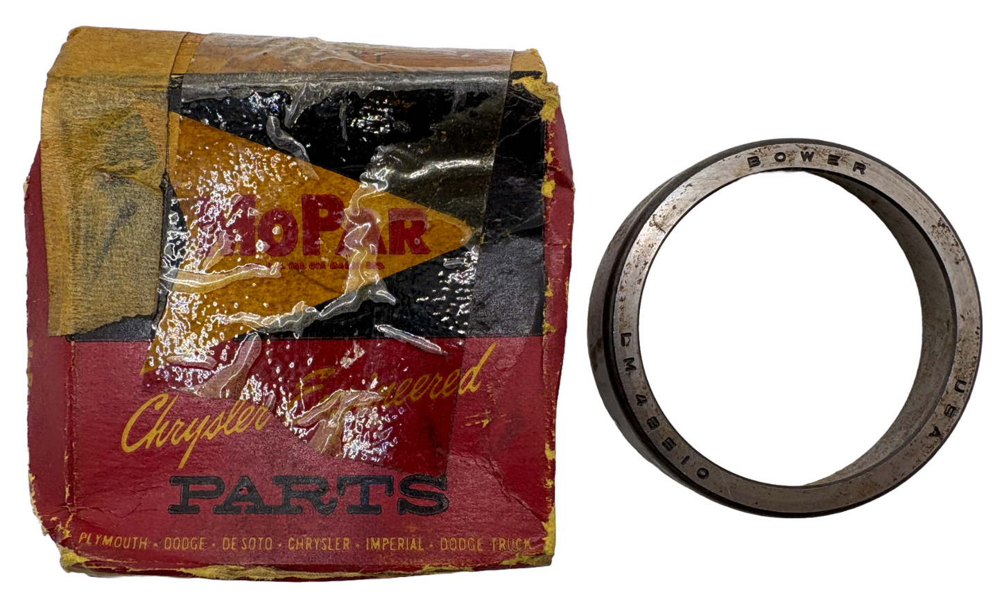New Old Stock Front Wheel Bearing Inner Cup for 1956-73 Models Mopar #1789754