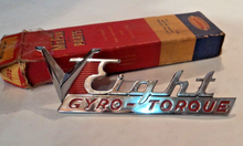 NOS Gyro Tourque deck lid name plate for 1953 Dodge 8 cyl cars 1475694