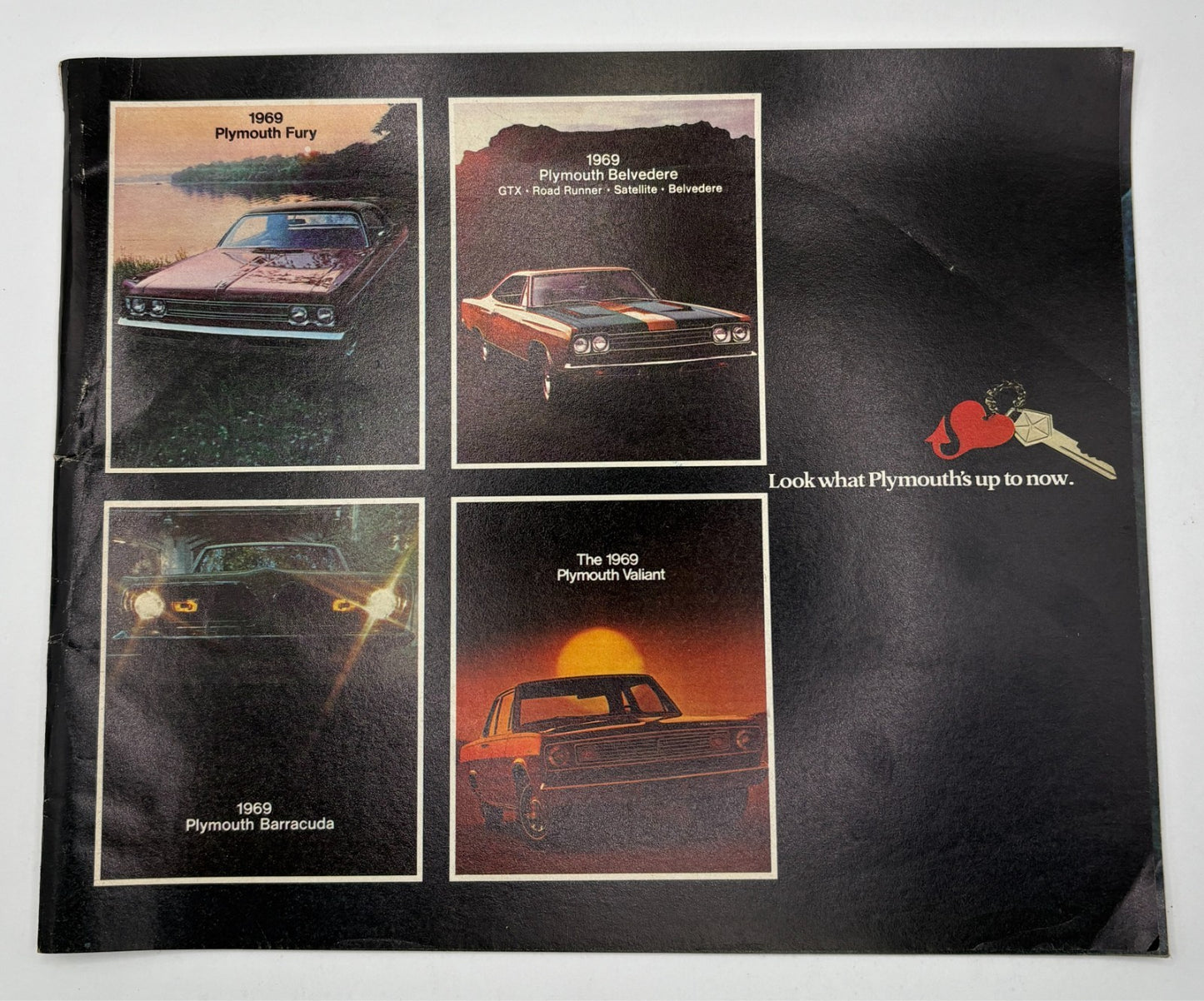 Original 1969 Plymouth "Look What Plymouth's Up To Now" Brochure #81-505-9027