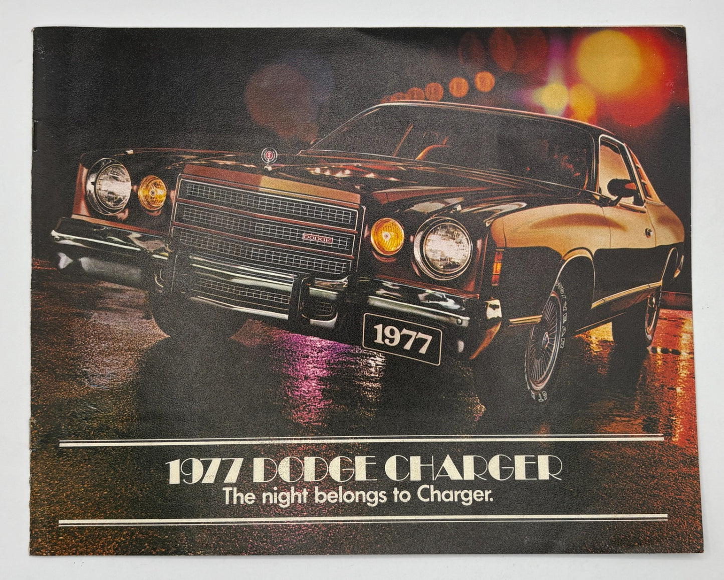 Original 1977 Dodge Charger "The Night Belongs to Charger" #81-205-7003