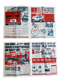 Original 1941 Dodge Job-Rated Trucks Newspaper Ad W-1