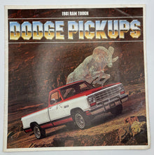 Original 1981 Ram Tough Dodge Pickups Brochure 81-305-1002