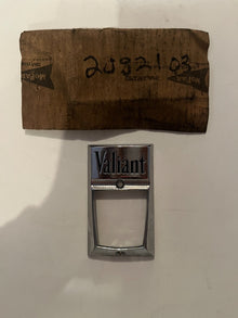 New Old Stock Mopar Hood Lock Medallion 1960-61 Plymouth Valiant Models #2082103