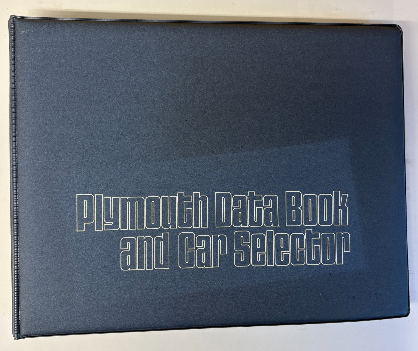 Original 1973 Plymouth Data Book and Car Selector