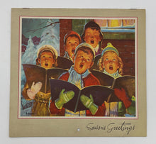 Original 1952 Dodge Seasons Greetings Dealer Calendar