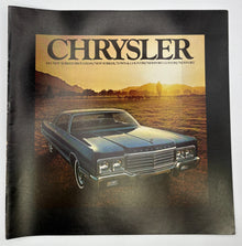 Original 1973 Chrysler Sales Brochure 81-005-7035