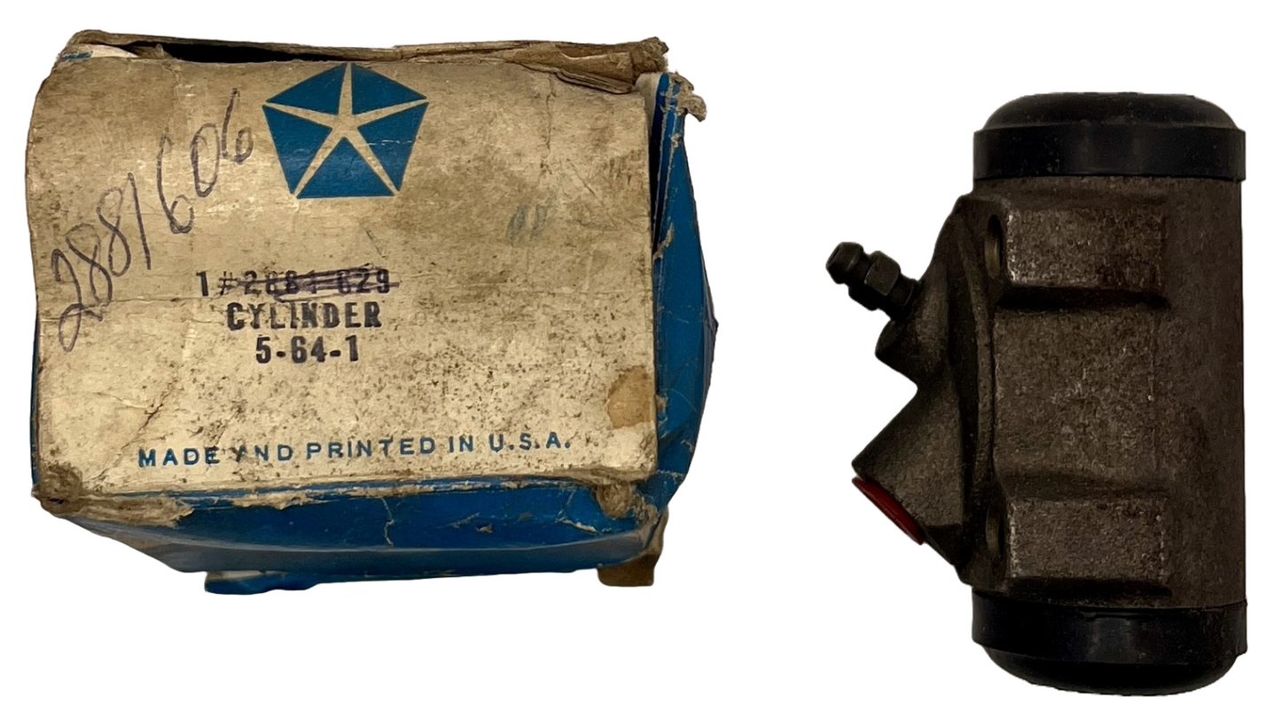 New Old Stock Rear Wheel Cylinder for 1962-78 Mopar Models #2881606