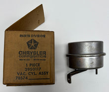 New Old Stock Park Brake Vacuum Cylinder for 1969-73 Models Mopar #2950117