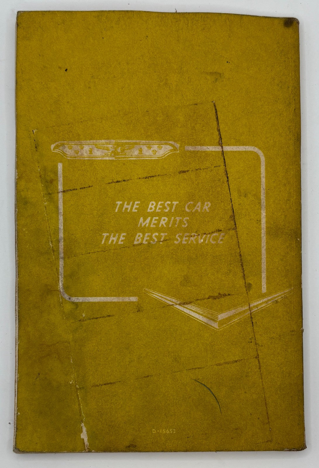 Original 1956 DeSoto Service Operation Time Schedule Manual #D-15653