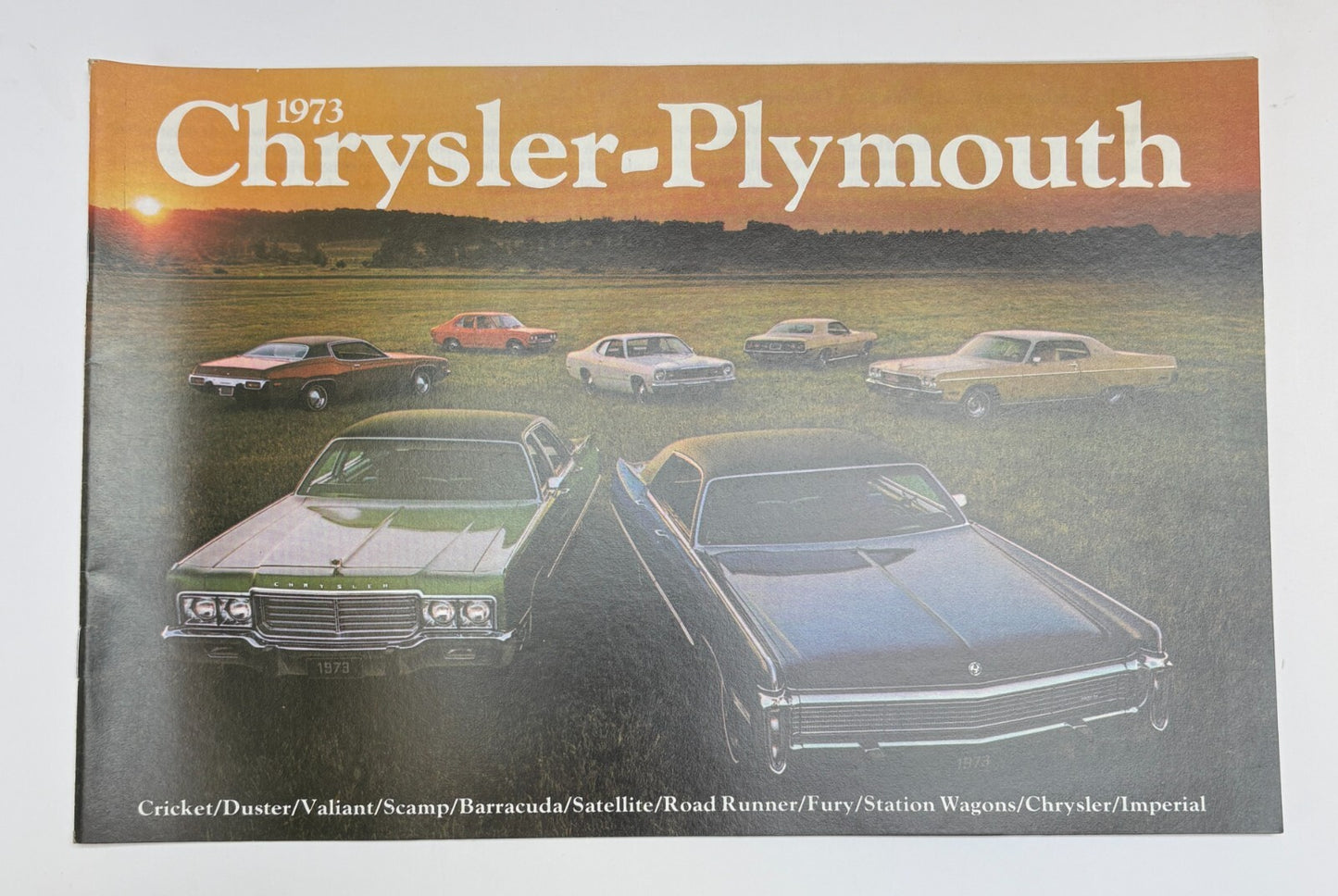 1973 Chrysler-Plymouth Full Line Brochure - Original Complete