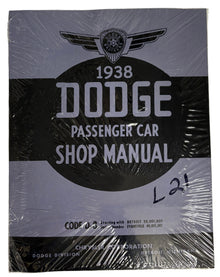 Dodge Car Shop Manual