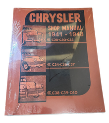 Shop Manual Chrysler Cars 1941-1948