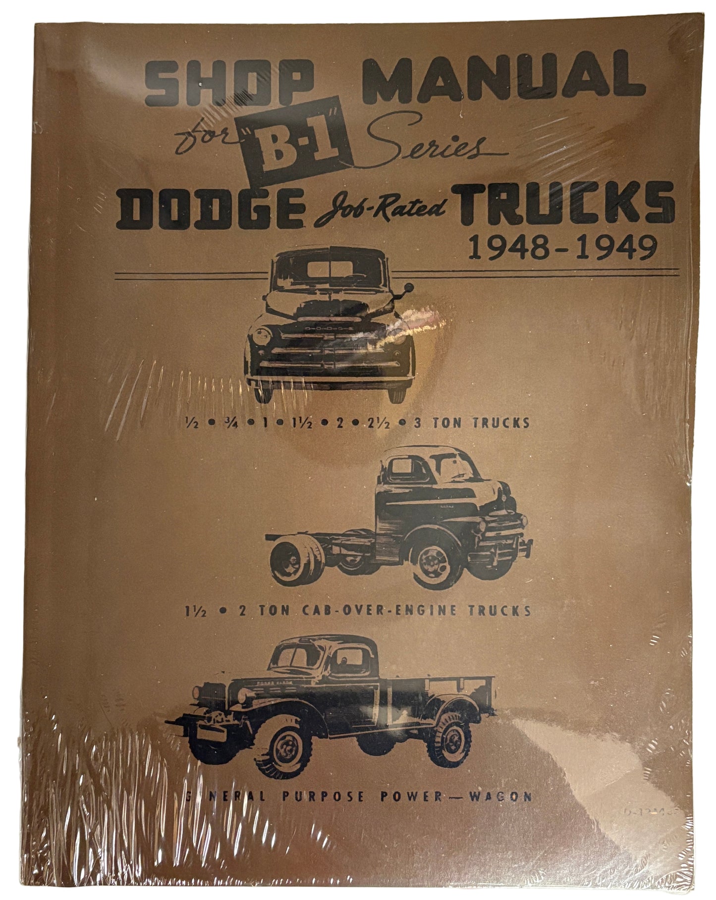 Shop Manual B-1 Trucks