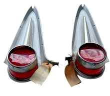 New Old Stock Tail Lamp Assemblies for 1958 Plymouth Plaza #1810566 & 1810567